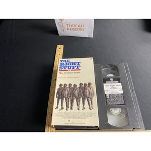 The Right Stuff VHS Tape Movie Film Warner Home‎ Video 1983 Retro